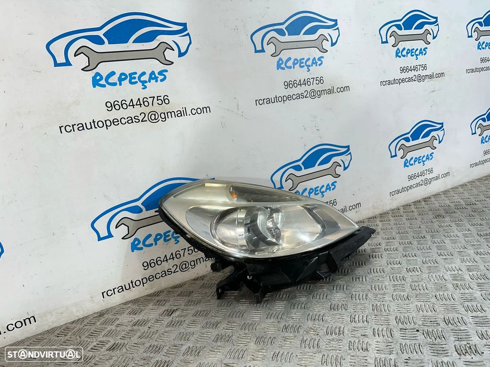 .Farol Otica Frente Frontal Direita Original 8200244906 Renault Clio 3 Fase 1 2005 - 2009 - 4