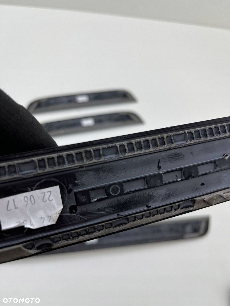 AUDI A6 C7 LISTWY NAKŁADKI PROGOWE S-LINE KOMPLET 4G0853575B - 10