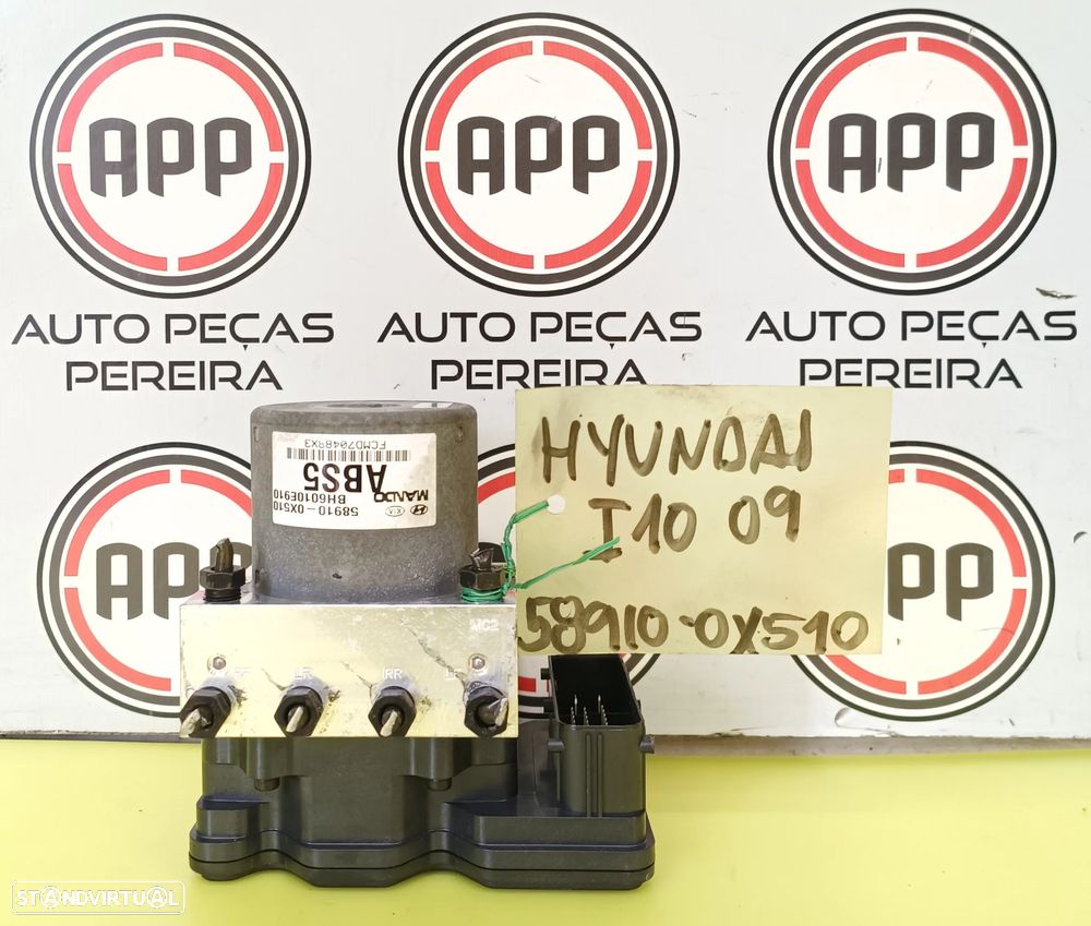 Módulo de ABS Hyundai I10 de 2009, referências, 58910-0X500, BH60109100, 58910-0X510 . - 1