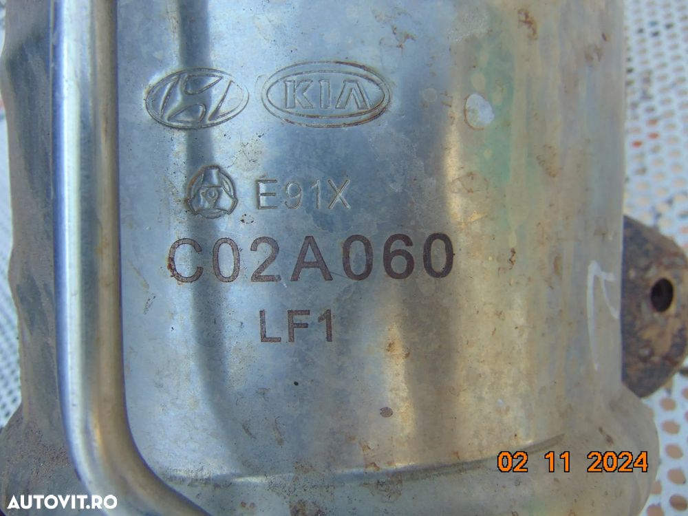 Catalizator DPF Hyundai Tucson 1,6 crdi Kia Sportage filtru dpf particule - 2
