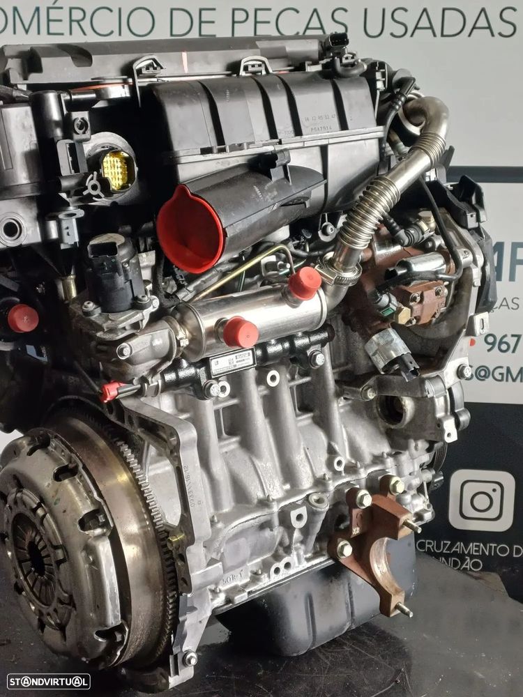 Motor Ford Fiesta 1.4 TDCi 70Cv Inj. siemens Ref: F6JB - 4