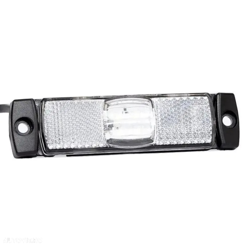 Lampa gabarit 100x32, LED, alba, cu suport urechi, 12-36V, FT-017 Fristom - 2
