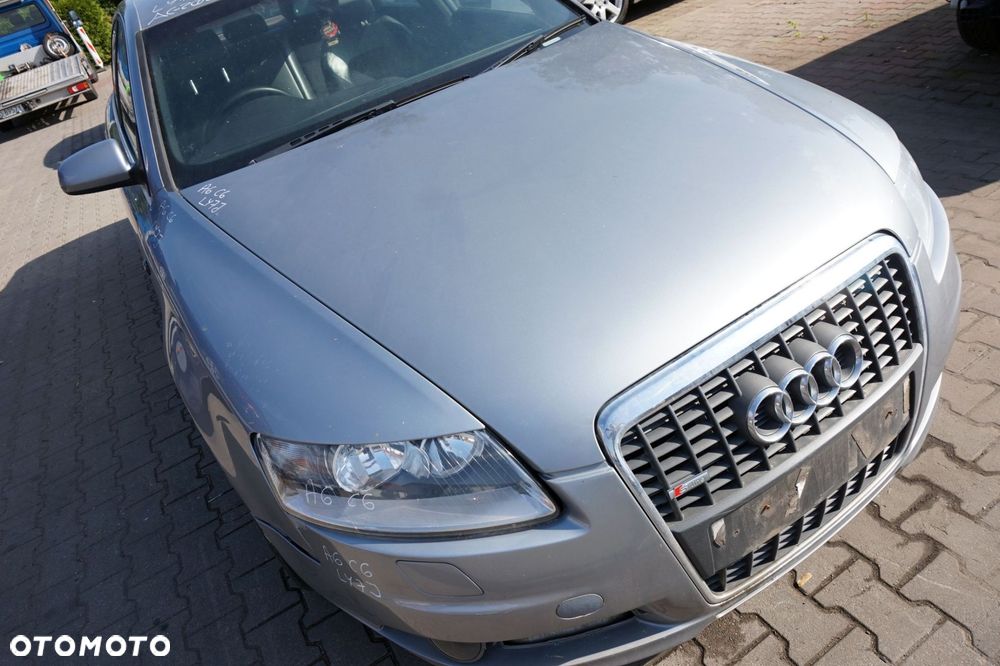 MASKA ZDERZAK BŁOTNIKI LAMPY A6 C6 LY7J S-LINE AUDI 2004-2008 SREBRNY PRZÓD KOMPLETNY - 3