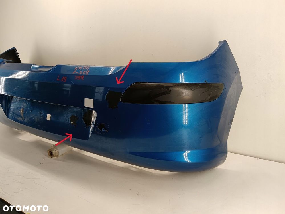 ZDERZAK TYLNY TYŁ PEUGEOT 308 I T7 HB KMFD 07-13 - 3