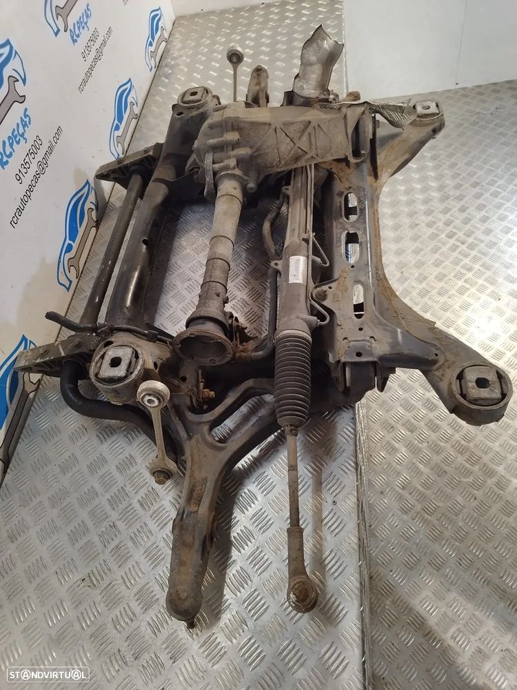 CHARRIOT EIXO FRONTAL FRENTE PORSCHE CAYENNE TURBO S 9PA 95534103019 95534103020 95534103021 95534901002 0AA409507G DIFERENCIAL BRAÇO BRAÇOS - 2