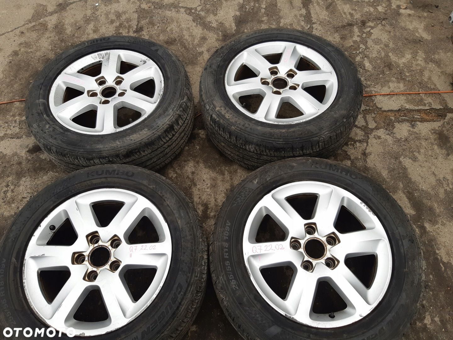 AUDI Q7 FELGI ALUMINIOWE R18 5x130 ET56 4L0601025AG - 1