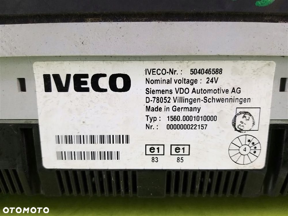 Licznik Iveco Eurocargo STRALIS 2008-2015 ZEGARY DESKA ROZDZIELCZA - 6