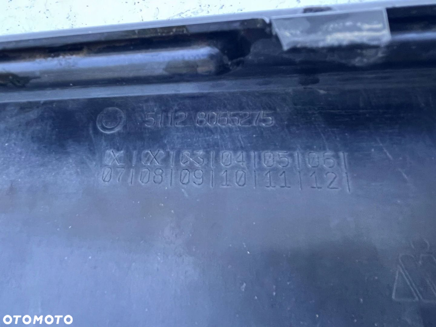 BMW M2 F87 2015- DYFUZOR DOKŁADKA ZDERZAK TYLNY TYŁ 8065275 ORG - 11