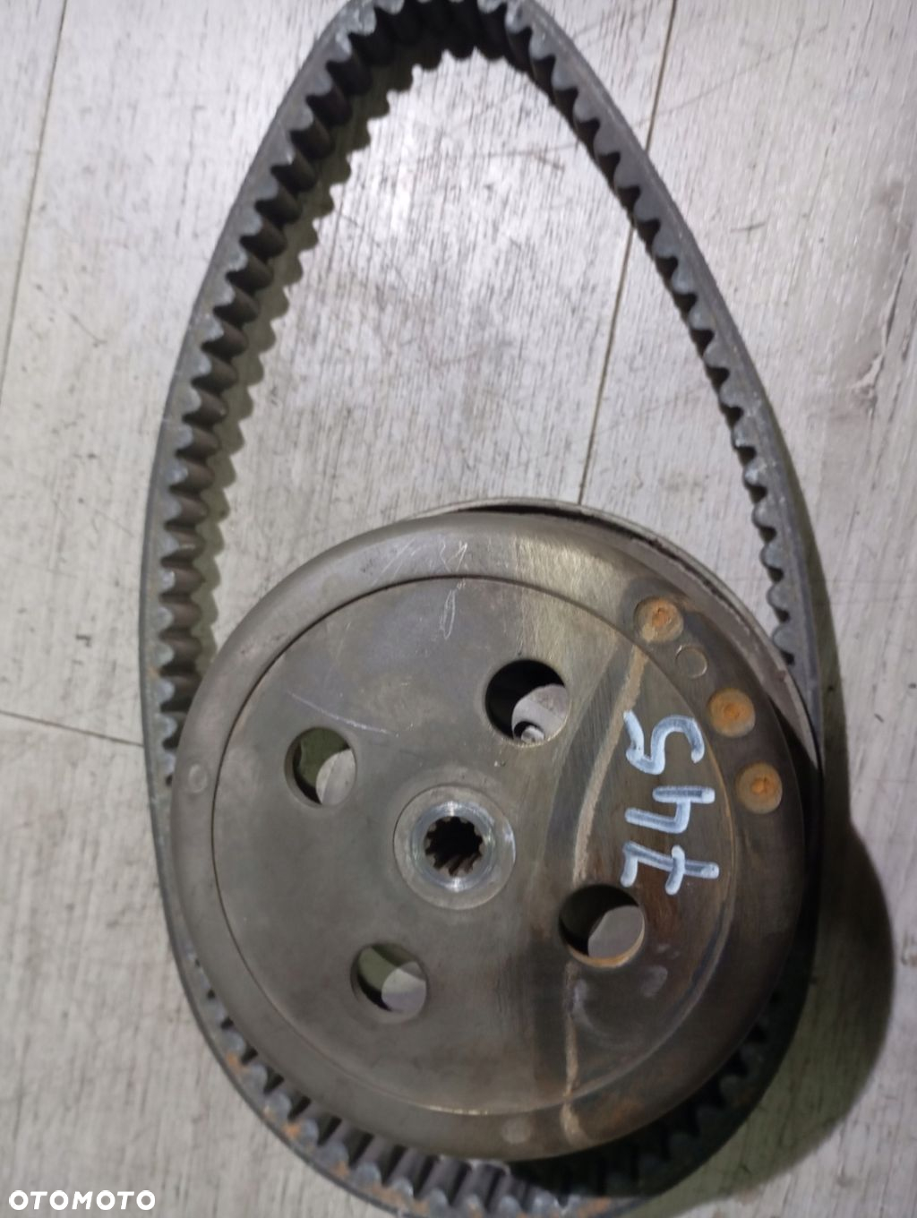 SUZUKI BURGMAN 150 00-05 SPRZEGLO PASEK - 2