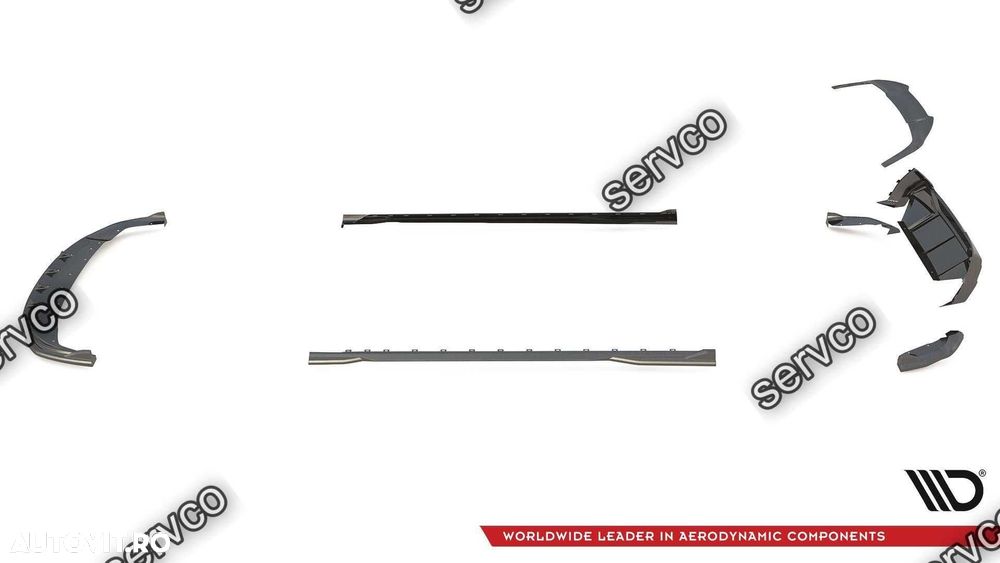 Pachet Set Body kit tuning Carbon Bmw Seria 1 F40 M135i 2019-v4 Maxton - 7