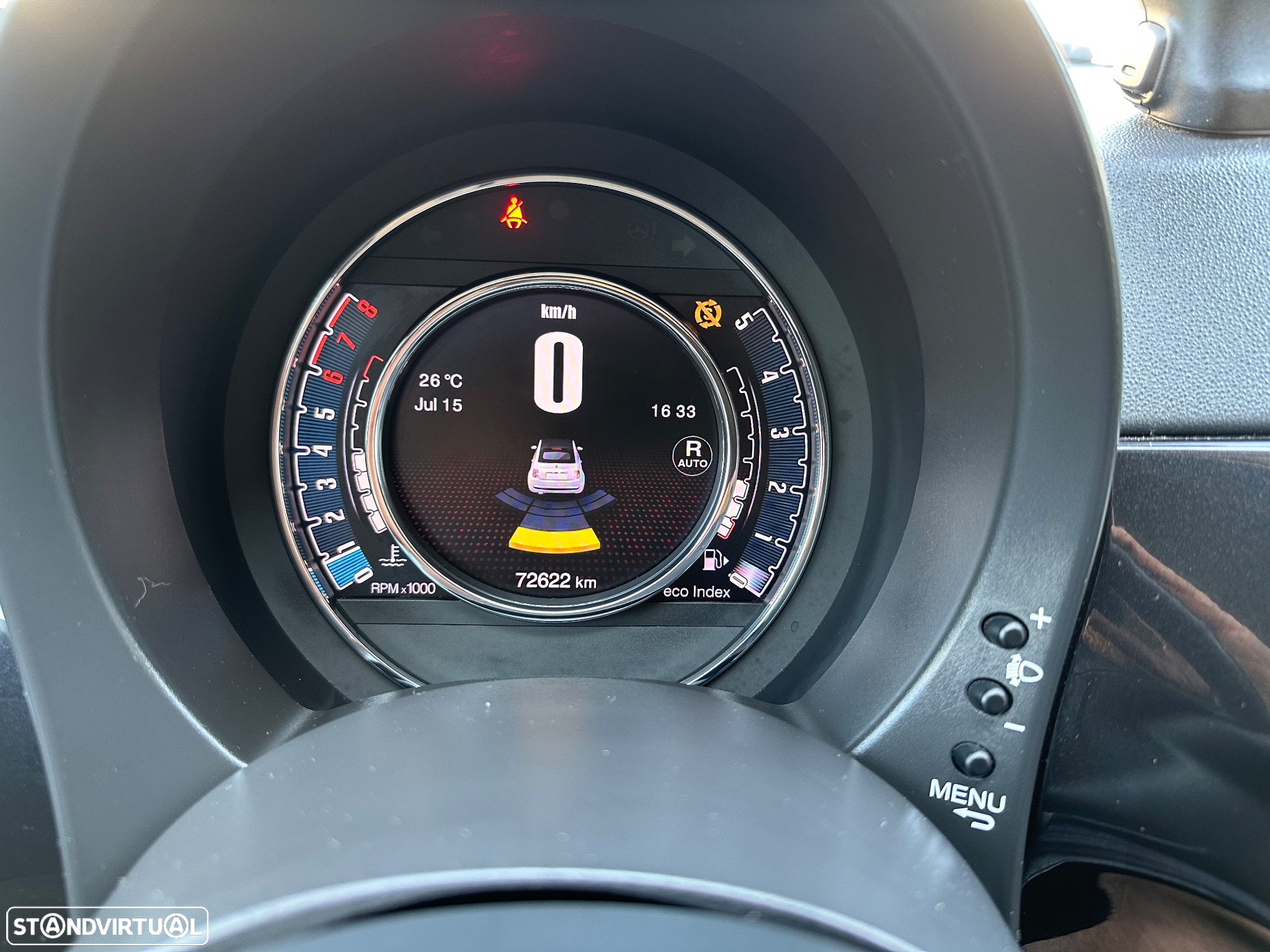 Fiat 500C 0.9 8V TwinAir Lounge Dualogic S&S - 15