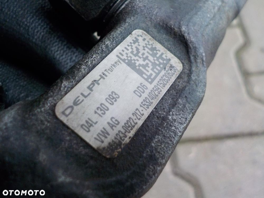 VW T6 2.0 TDI LISTWA SZYNA WTRYSKOWA CZUJNIK CIŚNIENIA PRZEWODY PALIWOWE - 3