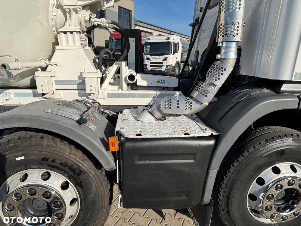 Scania P 410 8x4 betonomieszarka, gruszka , SCHWING STETTER AM 9 , 9m3 , nowe opony , - 23