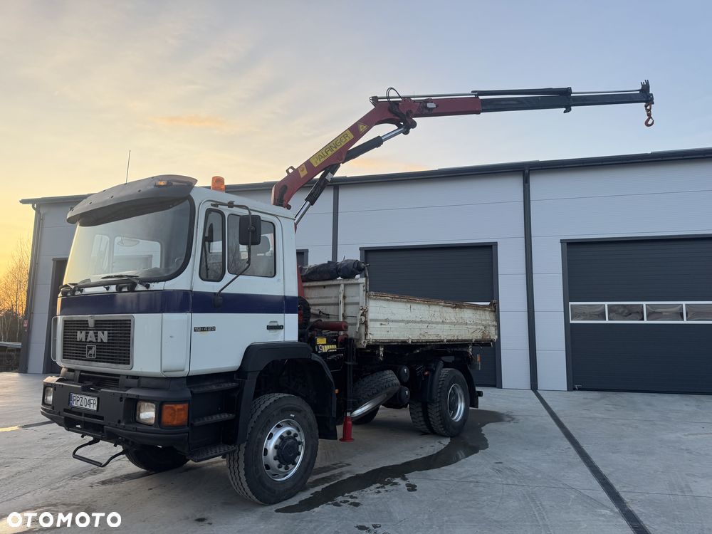MAN 19.420 4x4 Wywrotka 3x Meiller Oryginał HDS Palfinger - 3