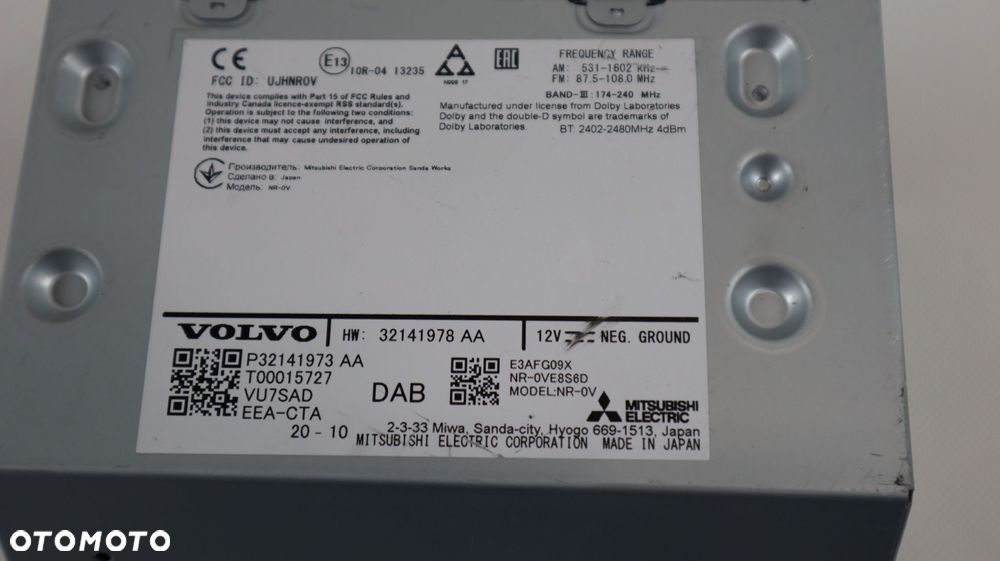 VOLVO XC40 RADIO NAWIGACJA 32141973 - 3