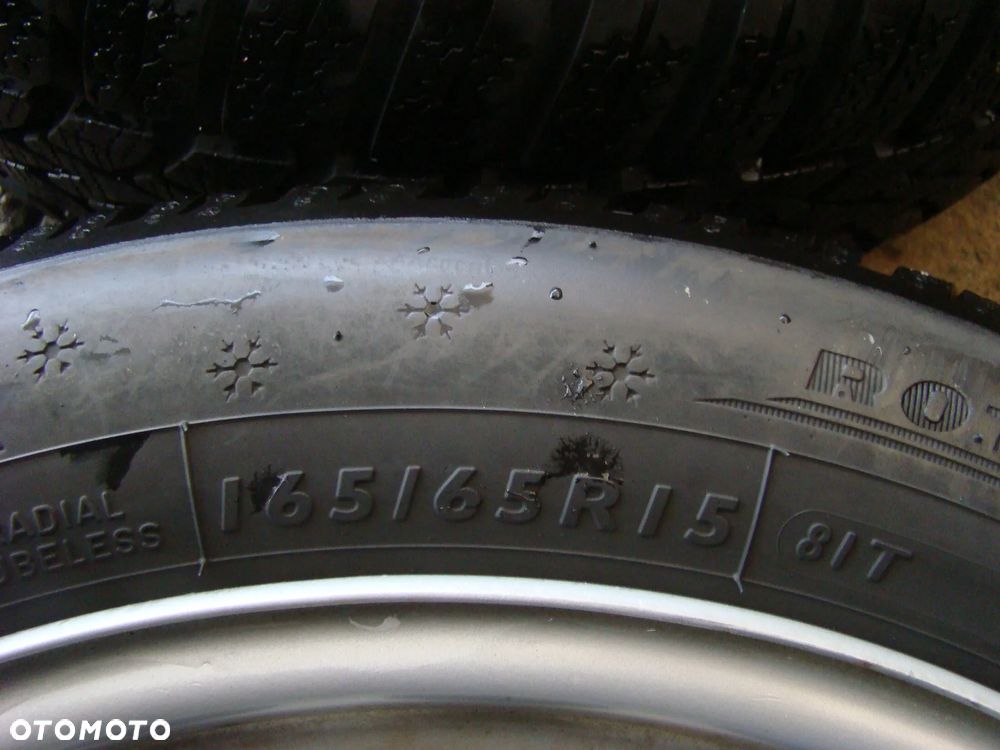 B24 4x100 Smart ForTwo ForFour 453 Renault Twingo 5,5Jx15 185/60 i 5jx15 165/65 zima czujniki - 13