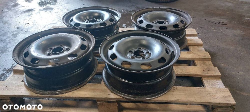 FELGI STALOWE 4 SZT VOLKSWAGEN PASSAT B5 FL 6JX15 ET38 5X100 1J0601027Q - 8