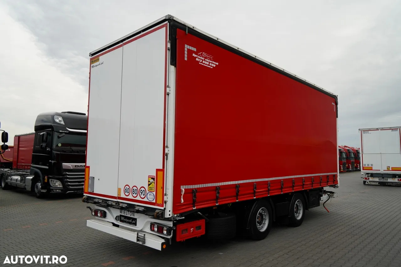 Wielton / REMORCA - 7,7 M / TANDEM / TRANSPORTABILĂ / 2021 - 5