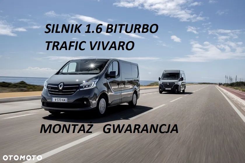 Silnik Trafic Vivaro 1.6 BiTURBO M9R450 452 OPCJA MONTAŻU - 1