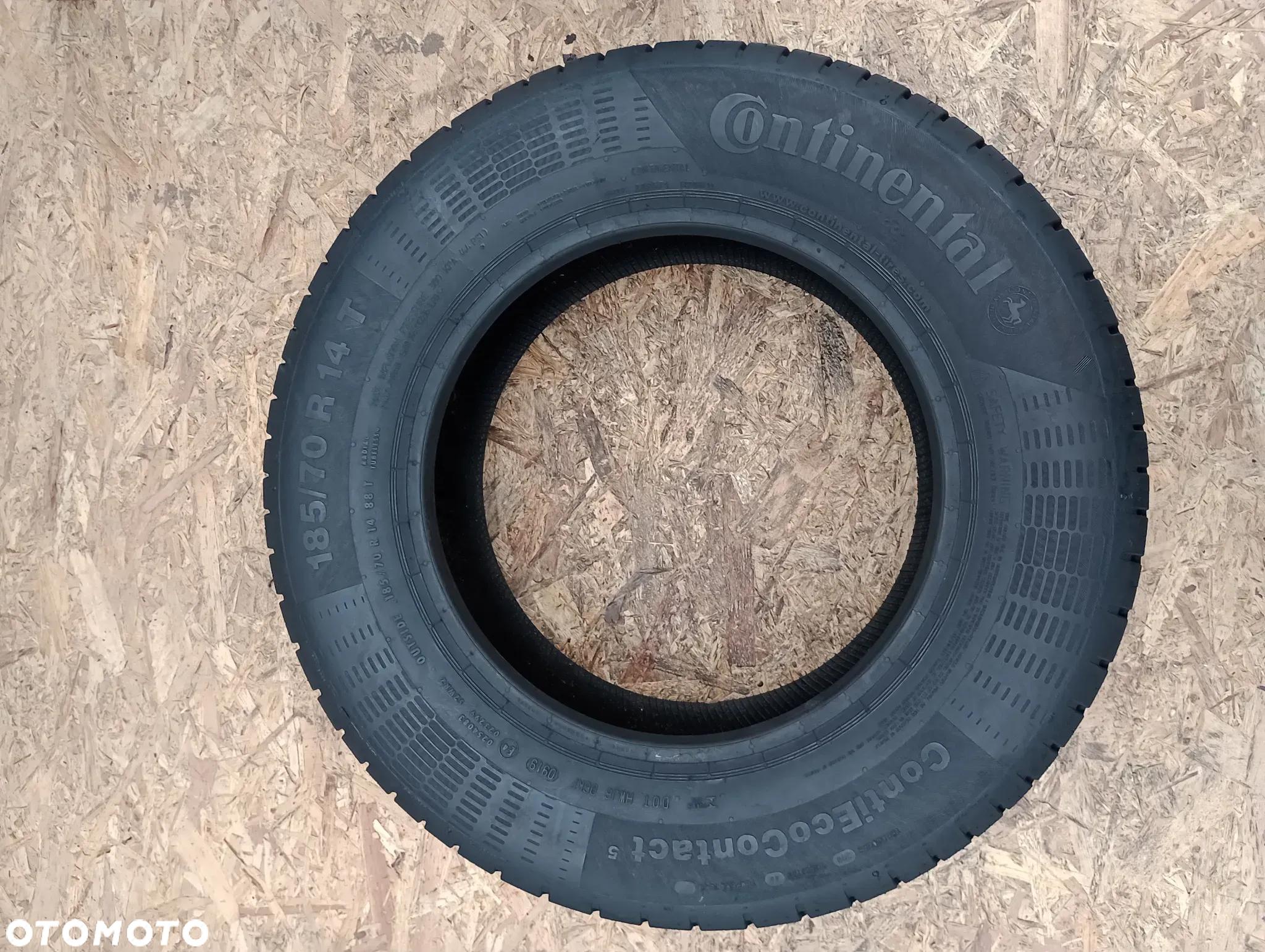 + Opona Letnia 1x 185/70 R14 88T Continental ContiEcocontact 5 0819dot bieżnik nowy - 2