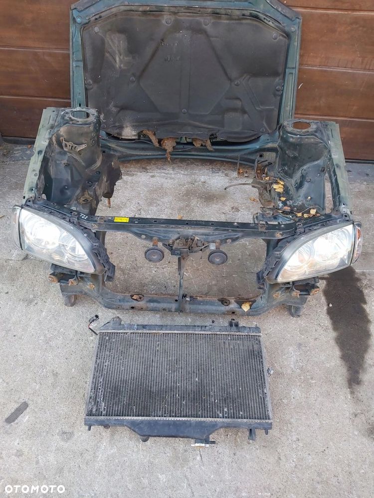 Toyota Avensis T22 LIFT zderzak maska przód lampa lewa prawa pas przedni - 4