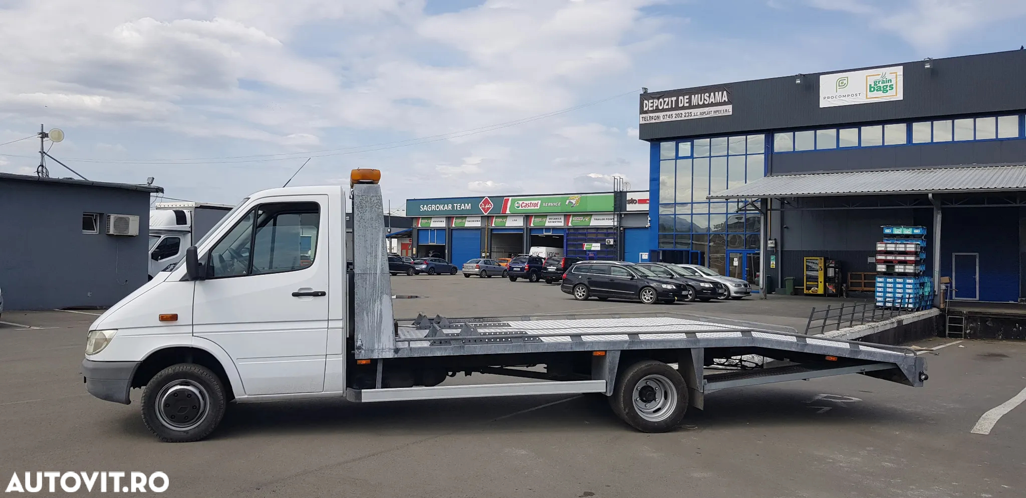 Mercedes-Benz Sprinter 416 CDI Plarforma transport auto - 19