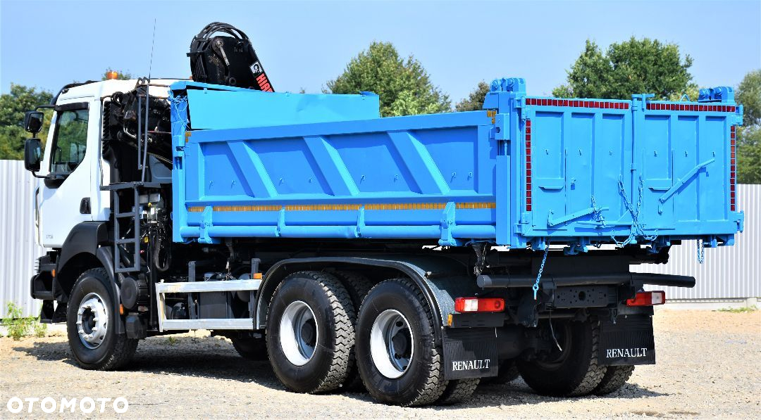 Renault KERAX 370 DXI*HIAB 122B-3 HIDUO+PILOT/ 6x4 - 8