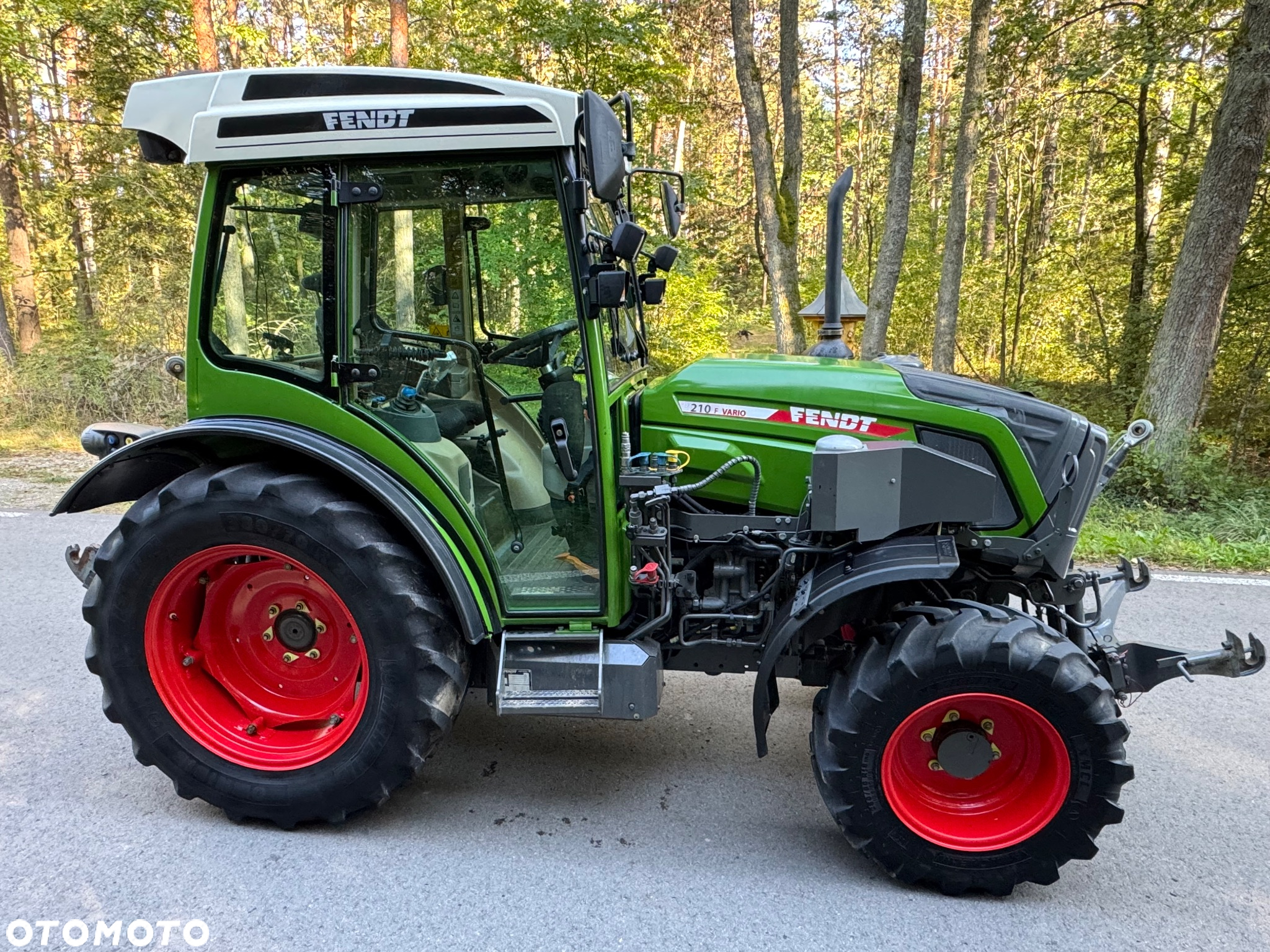 Fendt 210 F Sadowniczy 4x4 Sadownik Super Stan - 10