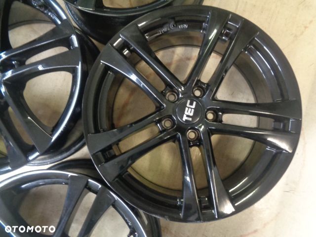 FELGI TEC AS4 black-glossy 18 MERCEDES SEAT SKODA AUDI VW 5X112 8J ET47 - 4