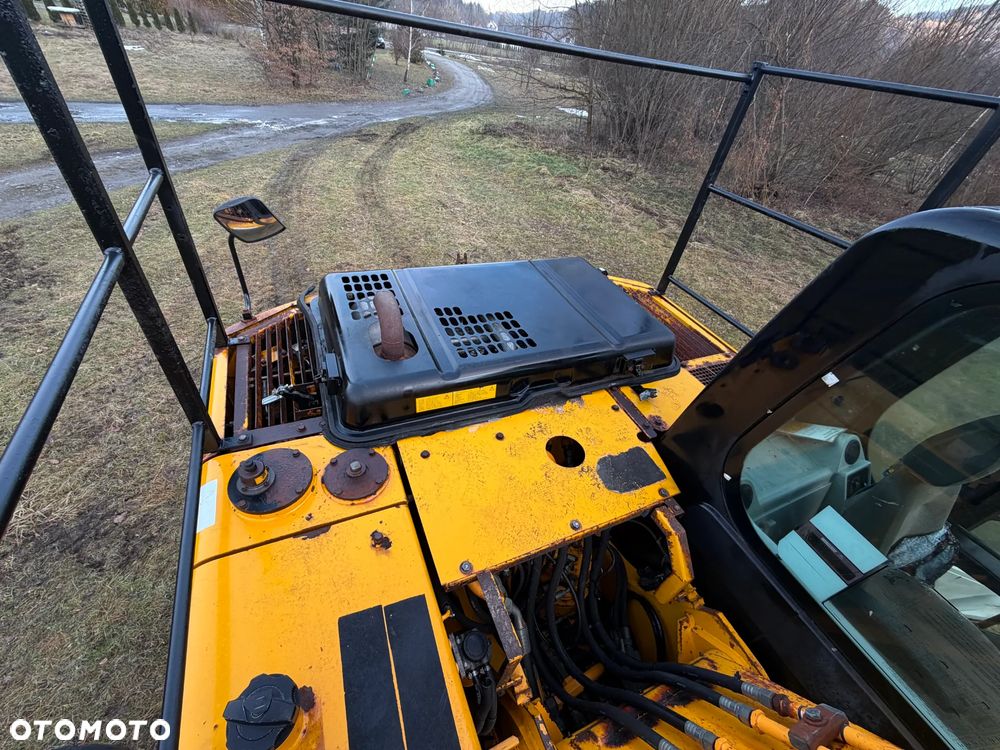 JCB JS130W Koparka Kołowa 13ton z Łapami podporami Hydr.! Najlepszy niezawodny Silnik ISUZU 105 KM. Długie ramię PLUS. Sprowadzona z Norwegii Pracowała przy śmieciach! ZADBANA bez luzów i wycieków! KLIMA. Zamki na tłokach. Potężna moc! Okazja TANIO! - 19