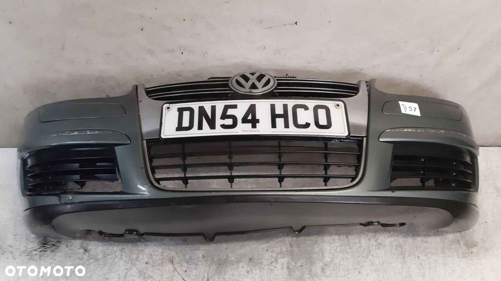 * ZDERZAK PRZÓD PRZEDNI VW VOLKSWAGEN GOLF 5 V KOMBI VARIANT LA6Q ZIELONY - 1
