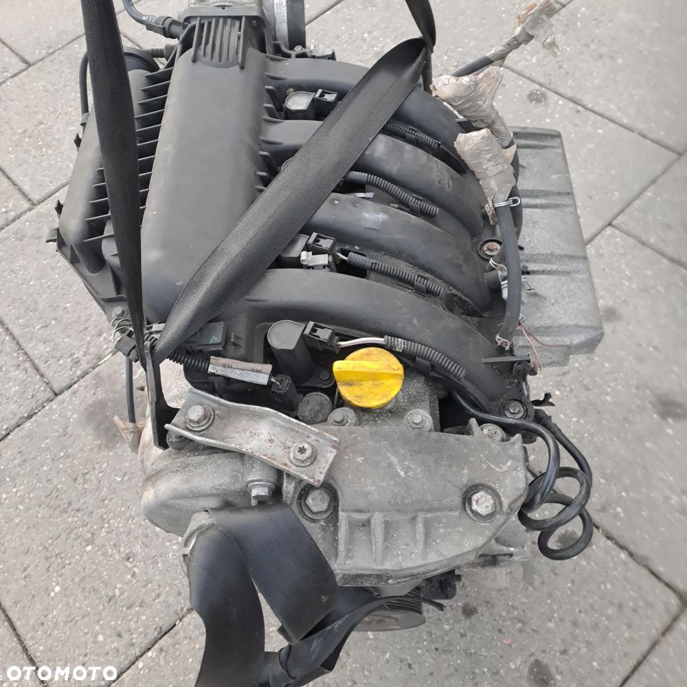Renault Scenic II FL 2.0 benzyna silnik kompletny kod F4R771  F4R770 niski przebieg - 2