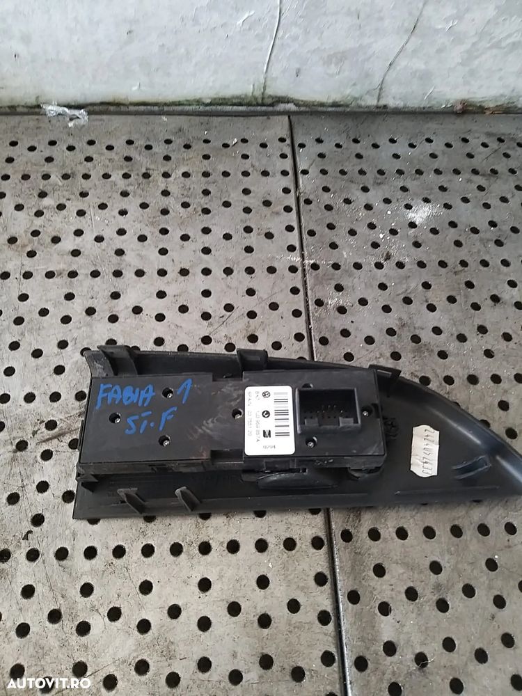 Bloc butoane geamuri stanga fata skoda fabia 1 6y 1j3959857a - 2