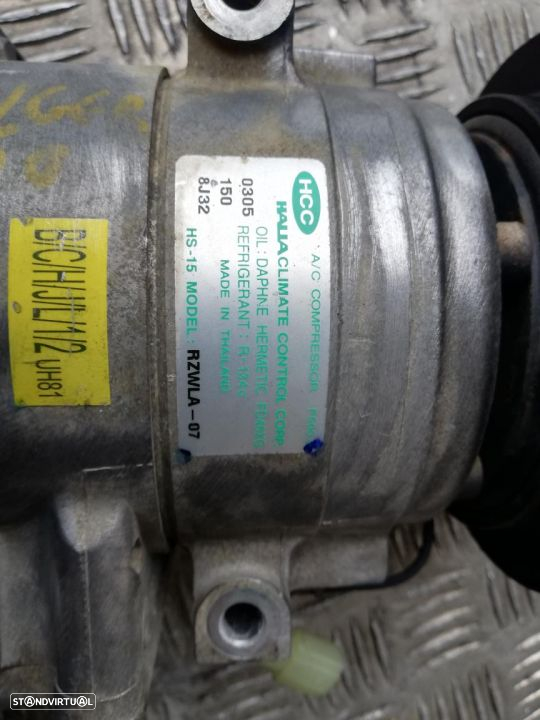 Compressor de Ar Condicionado (ac) Ford Ranger 2.5 e Mazda BT-50 e B2500 ref: RZWLA (Vários) - 7