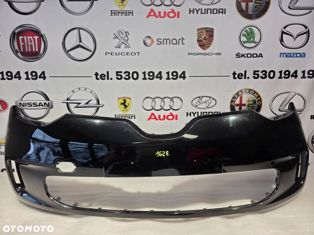 RENAULT TWINGO III 3 LIFT 18- ŁADNY ZDERZAK PRZEDNI PRZÓD , KOLOR CZARNY METALIK , NR 620221014R , NR AUKCJI NZ1628 - 1