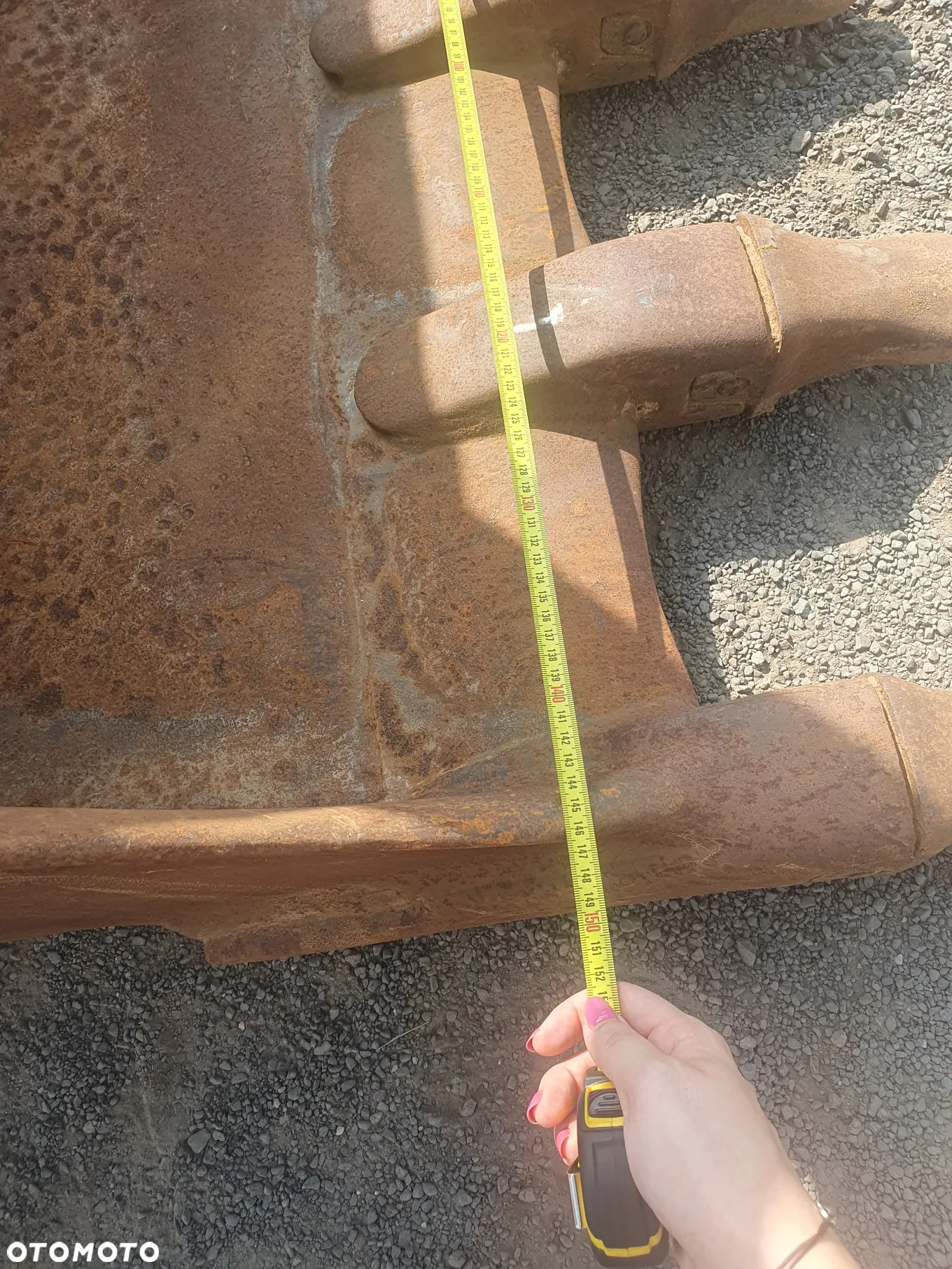 Łyżka używana 150 cm JCB JS220 z zębami nr.6088 - 7