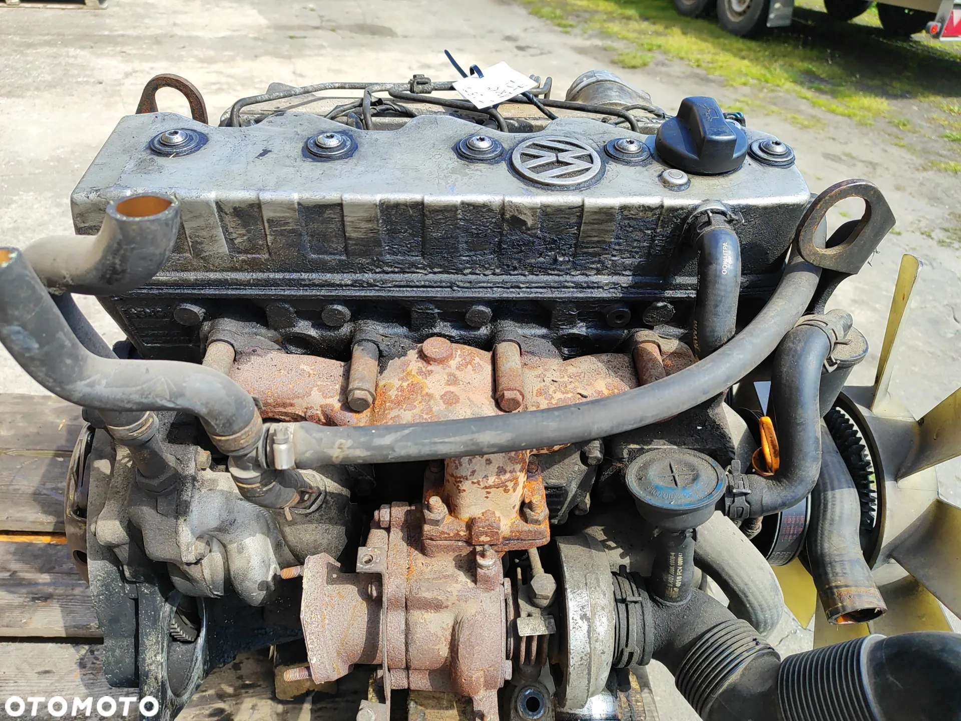 Silnik 2.8 TDI 130KM ATA kompletny ze wszystkim pompa na linkę Volkswagen LT II 96-02 Film z pracą  | wózek widłowy, generator prądu, łódź - 11