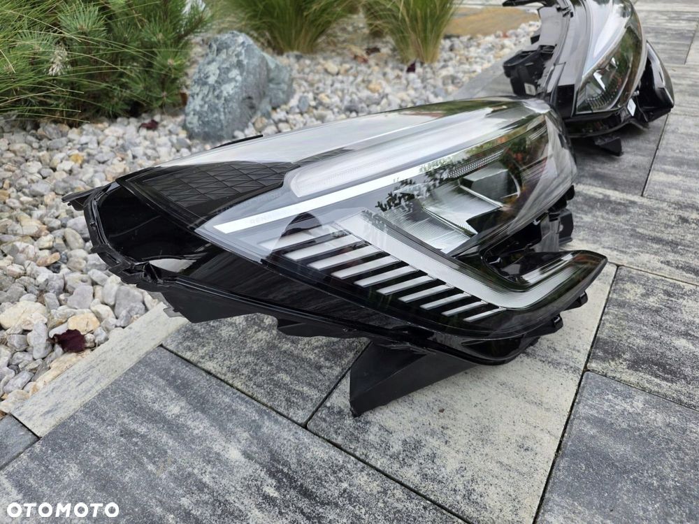 RENAULT CLIO V 5 Kompletne Full Led 260607647R 260104922R Długi Led Czarne - 4
