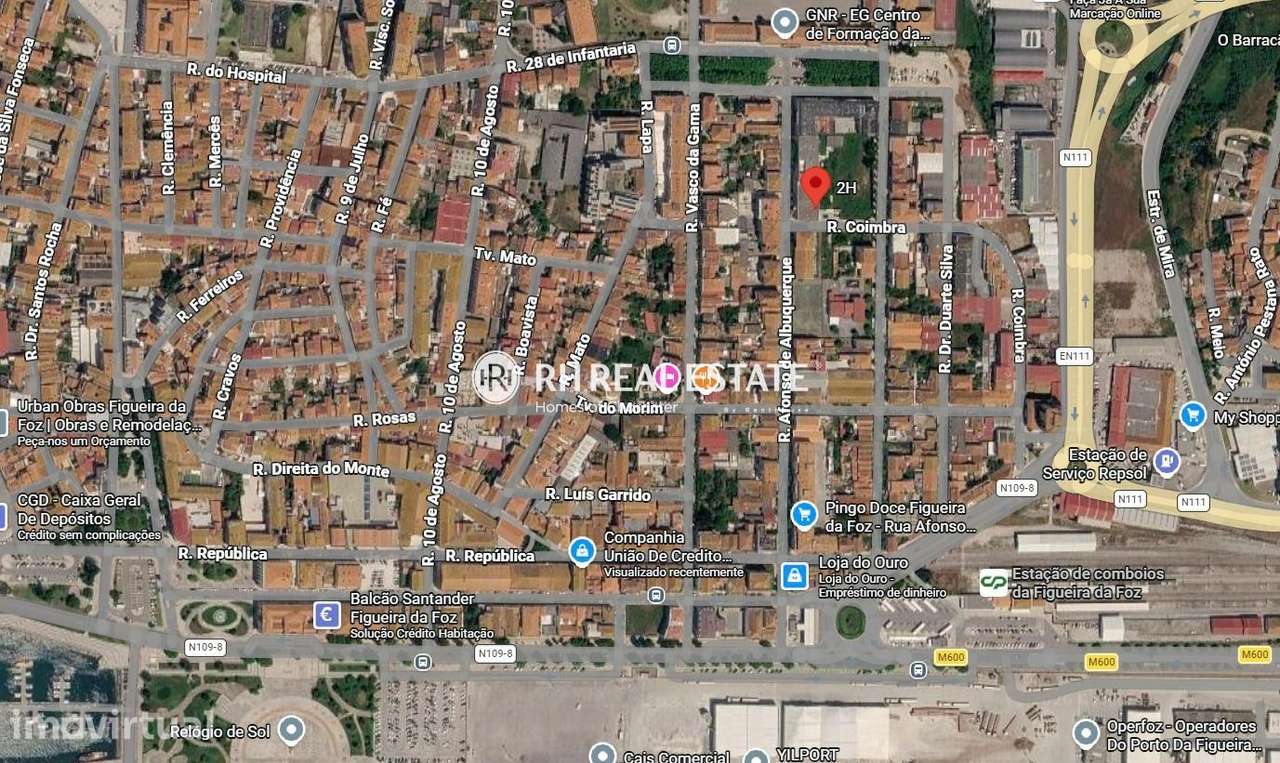 TERRENO COM PIP APROVADO | MORADIA | CENTRO DA FIGUEIRA DA FOZ - Grande imagem: 2/5
