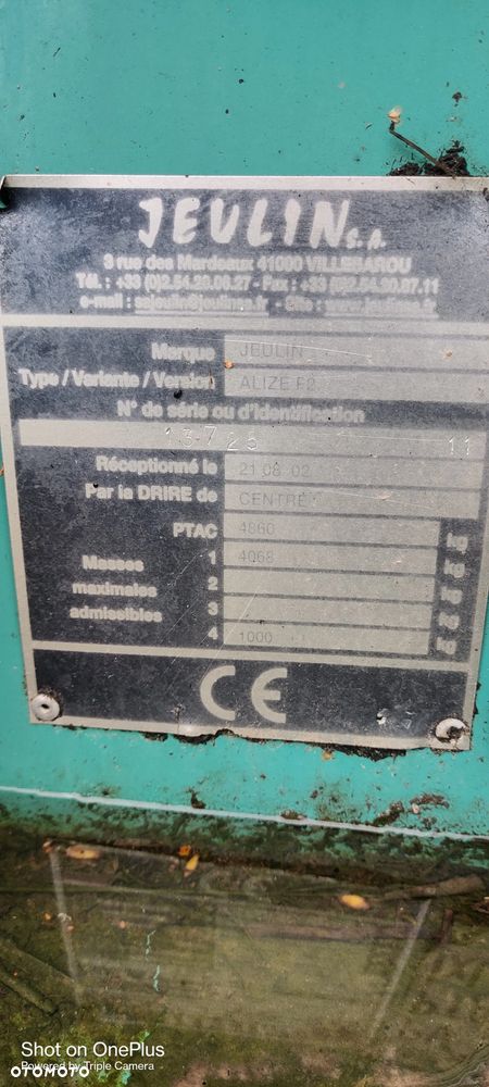 MTZ jeulin alize 2 - 4