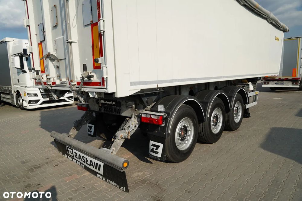 Zaslaw WYWROTKA ALUMINIOWA / 43 m3 /  OŚ PODNOSZONA / OSIE SAF - 13