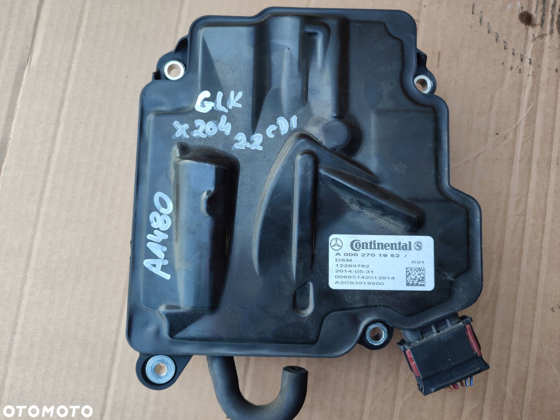 Moduł sterownik komputer skrzyni biegów MERCEDES GLK X204 A0002701952 - 1