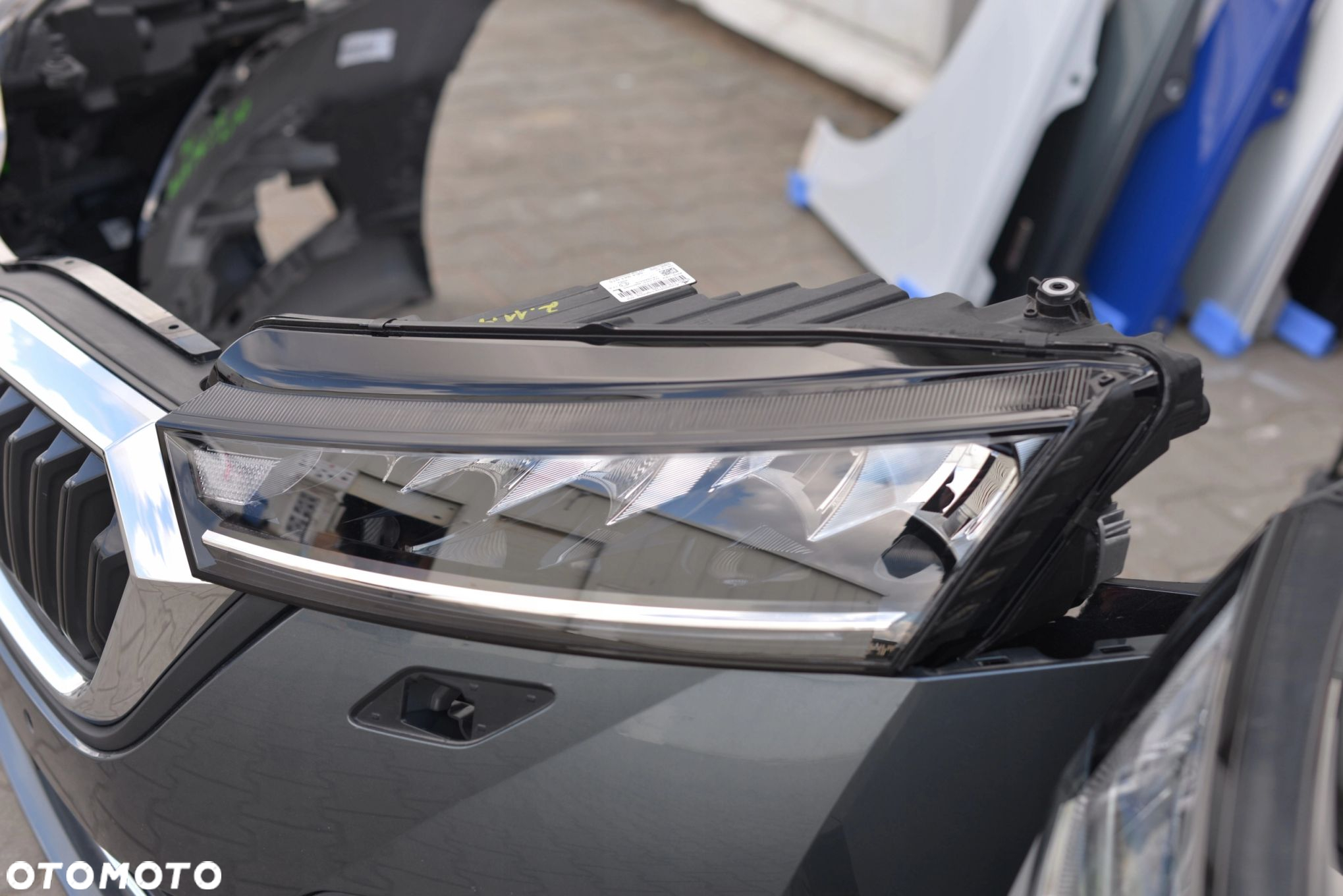 MASKA ZDERZAK RS GRILL BŁOTNIK LAMPA PAS BELKA SKODA OCTAVIA 4 IV 2020-2024 - 14