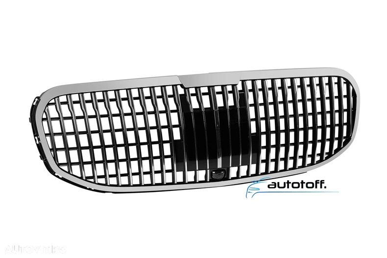 Grila centrala Mercedes GLS X167 compatibila cu GLS X167 (20-23) MBH Crom Design - 2
