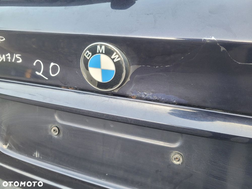 KLAPA BAGAŻNIKA BMW E46 LIFT KOMBI 317 ORIENTBLAU C80 - 7
