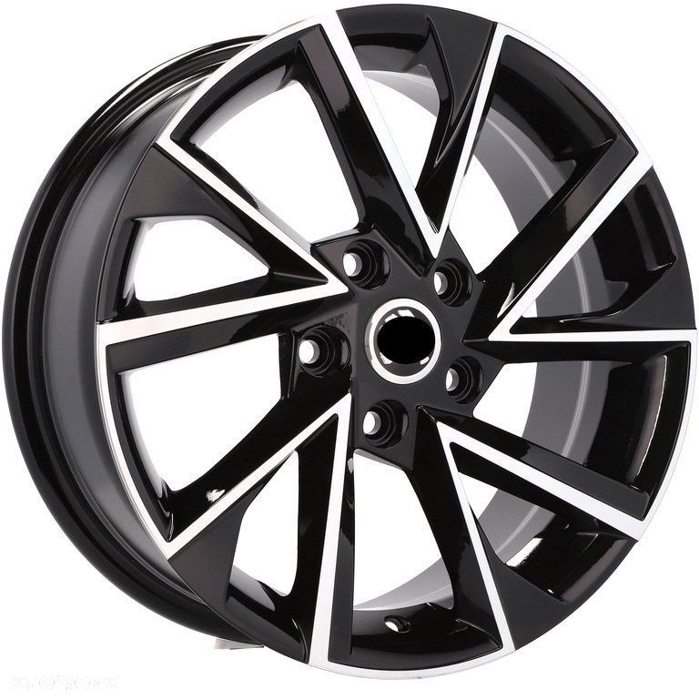 4x Felgi 17 m.in. do SKODA Karoq Scout Kodiaq Octavia IV Uperb MG HS ZS Passat Golf - FE181 (BK5804) - 3