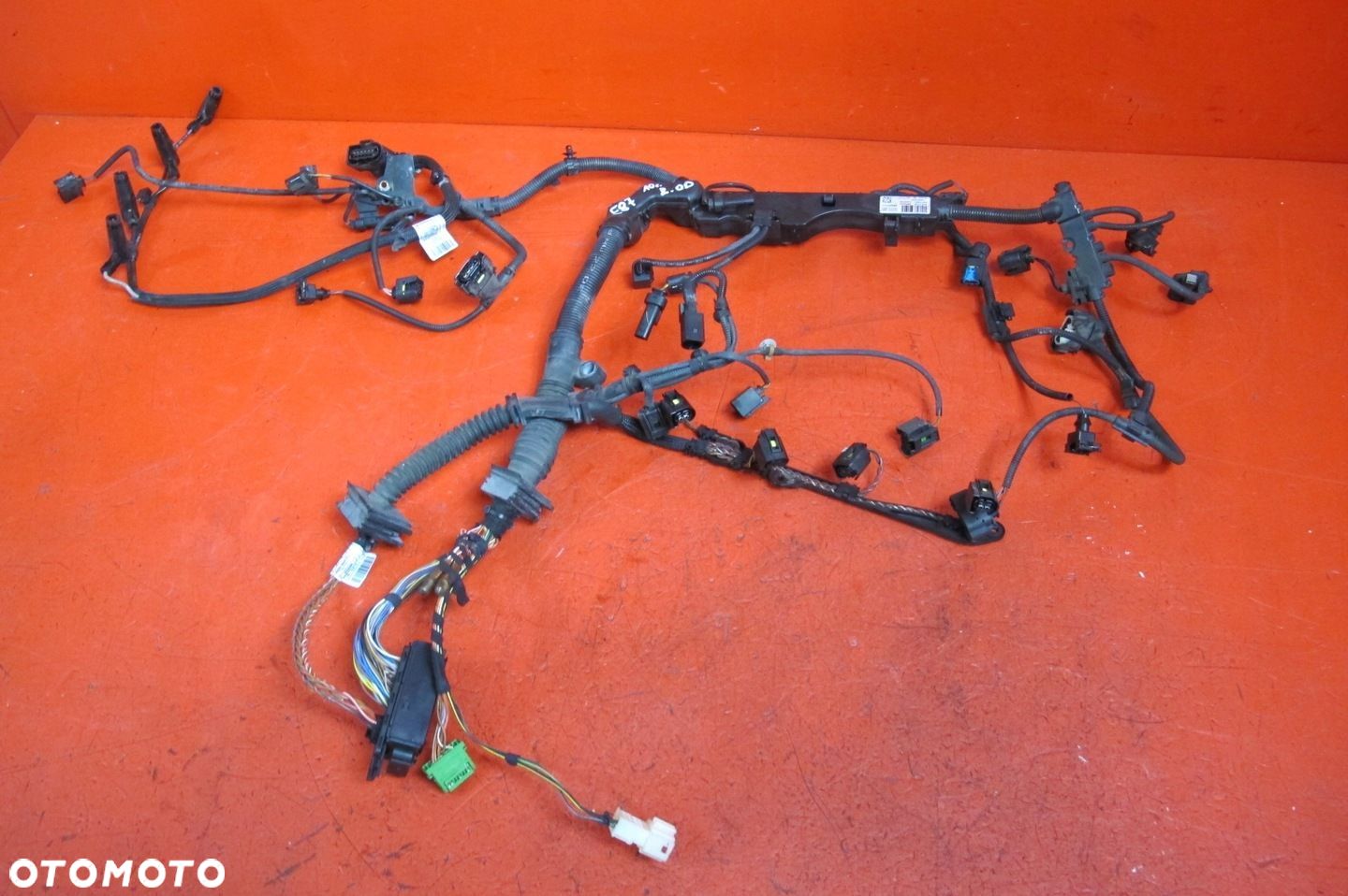 BMW 1 I E87 E81 2.0 D N47D20C WIĄZKA INSTALACJA SILNIKA 8507211 - 1