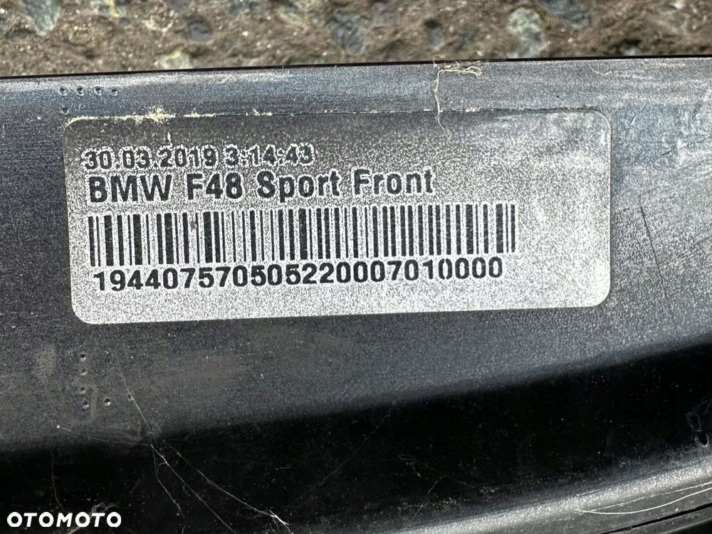 BMW X1 F48 SPORT ZDERZAK PRZÓD - 15