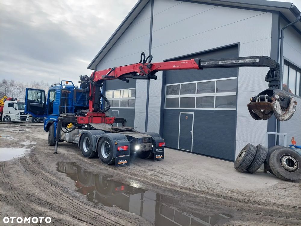 MAN TGS 26-480 6x4 do drewna PALFINGER Epsilon S 270L83 - 19