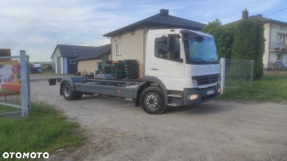 Mercedes-Benz ATEGO 1524L MOTOR 6374 L POD LAWETA BECZKA WYWROT SKRZYNIA KONTENER - 2